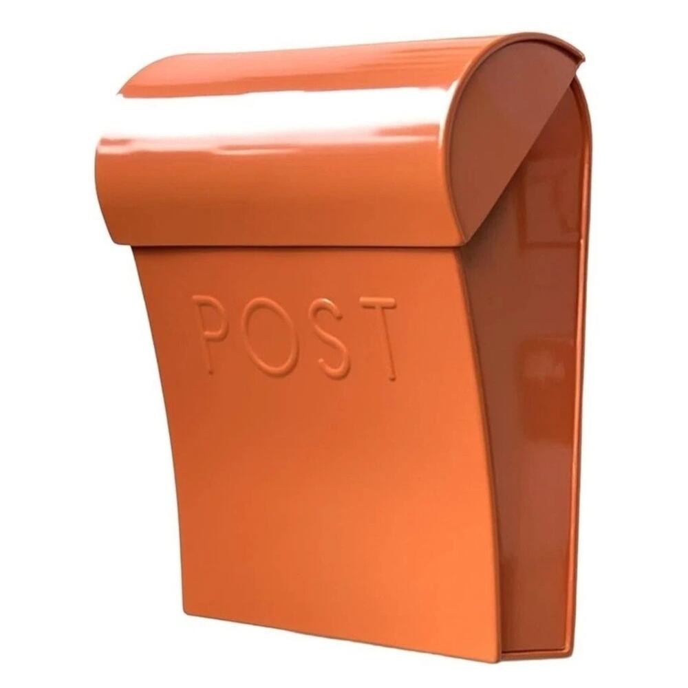 Wall Mount Mailbox Heavy Duty Waterproof Metal Modern Design Easy Installation